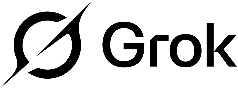 Grok AI model logo