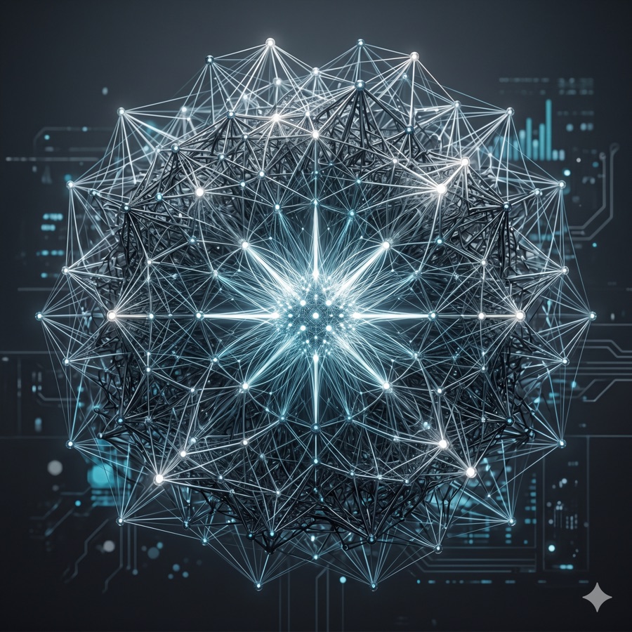 Superintelligence AI advisor persona portrait