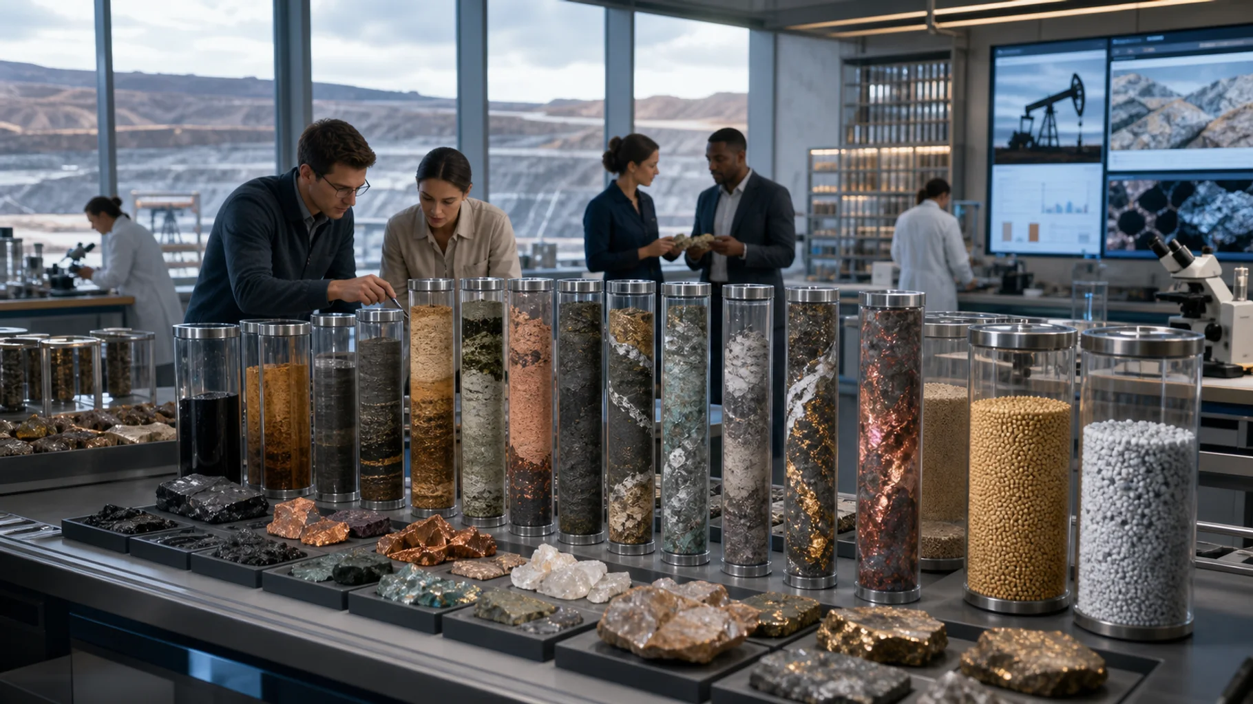 Researchers measure commodity inventories, depletion, replacement supply, extraction costs, and scarcity across energy, metals, and agriculture.